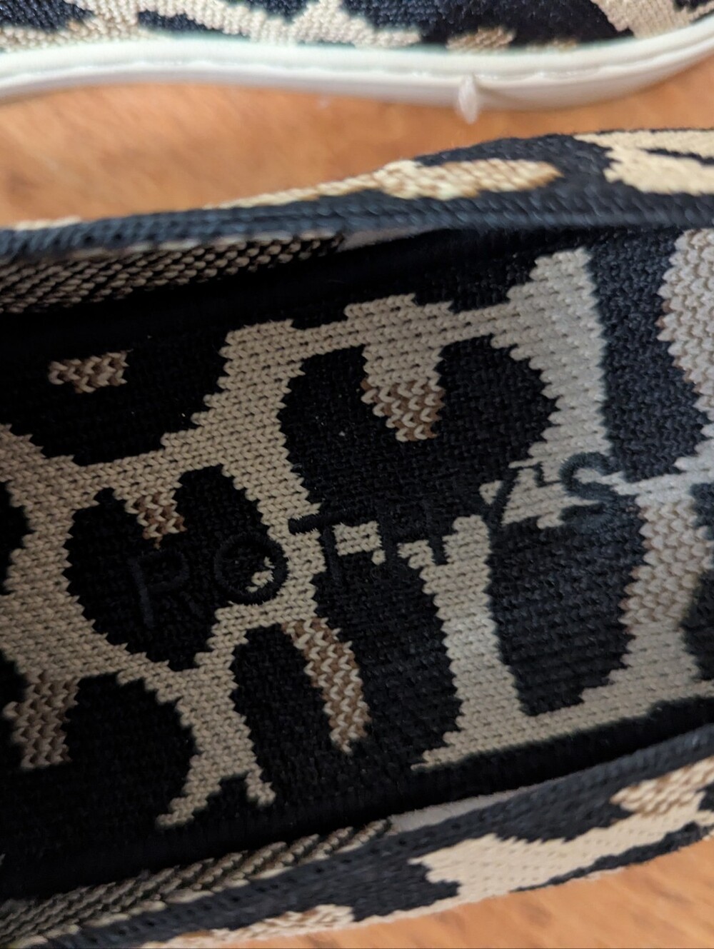 Rothy's The Original Slip-on Sneaker - Desert Cat (Leopard Print) - Picture 8 of 13